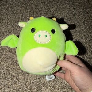 Squishmallow 5” Plush Dexter the Green Dragon